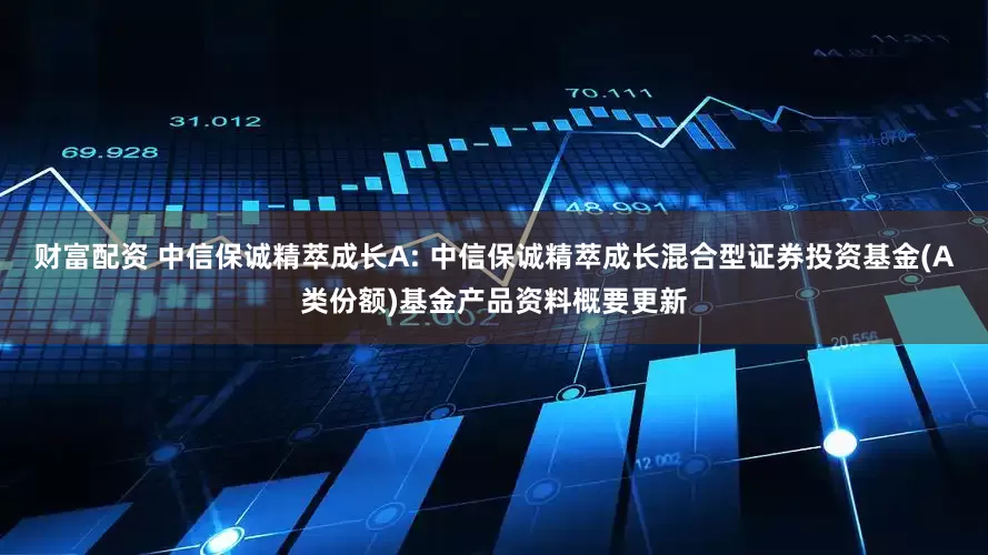 财富配资 中信保诚精萃成长A: 中信保诚精萃成长混合型证券投资基金(A类份额)基金产品资料概要更新